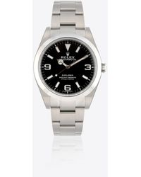 Rolex Oyster Perpetual Explorer With Black Dial
