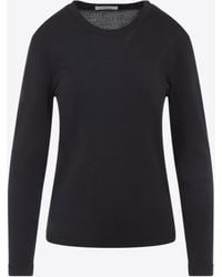 Lemaire - Long-Sleeved Crewneck T-Shirt - Lyst