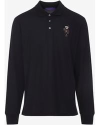 Ralph Lauren - Bear Long-Sleeved Polo T-Shirt - Lyst