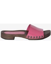 Miu Miu - Patent Leather Clogs - Lyst