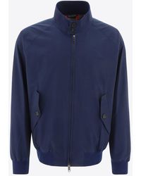 Baracuta - G9 Harrington Zip-Up Jacket - Lyst