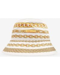 Versace - Hat With Treasure Print - Lyst