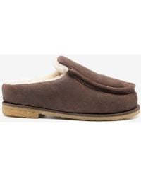 JW Anderson - Suede Padded Slippers - Lyst