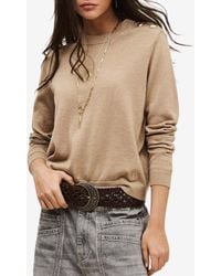 Ba&sh - Byleil Knitted Wool Sweater - Lyst