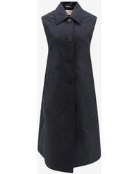 Marni - Sleeveless Single-Breasted Coat - Lyst