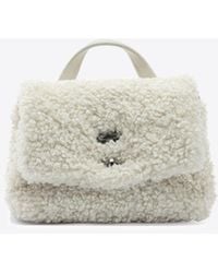 Zanellato - Small Postina Shearling Top Handle Bag - Lyst