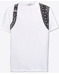 Alexander McQueen - Studded Harness T-Shirt - Lyst