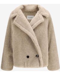 Max Mara - Camb Double-Breasted Wool-Blend Coat - Lyst