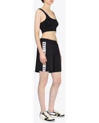 DSquared² - Icon-Stripe Drawstring Shorts - Lyst
