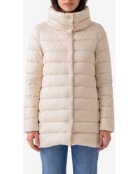 Herno - Amelia High-Neck Quilted Down Jacket - Lyst