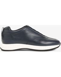 John Lobb - Slip-On Leather Sneakers - Lyst
