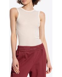 Halfboy - Logo Patch Crewneck Tank Top - Lyst