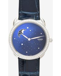 Hermès - Large Arceau Petite Lune 38Mm Watch - Lyst