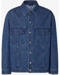 Fendi - Oversized Denim Jacket - Lyst