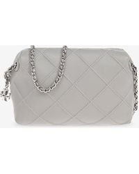 Tory Burch - Mini Fleming Soft Leather Crossbody Bag - Lyst