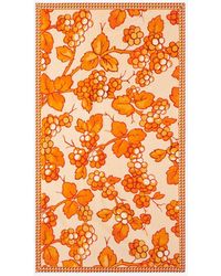 Etro - Beach Towel With Foliage Patterns - Lyst