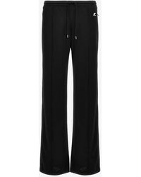 Courreges - Logo-Printed Straight-Leg Track Pants - Lyst