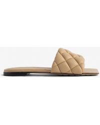 Bottega Veneta - Padded Flat Sandals - Lyst