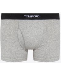 Tom Ford - Logo Jacquard Stretch Boxer Briefs - Lyst