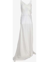 Ann Demeulemeester - Aaricia Long Bias Slip Dress - Lyst