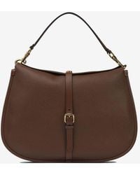 Etro - Pony Tumbled Leather Shoulder Bag - Lyst