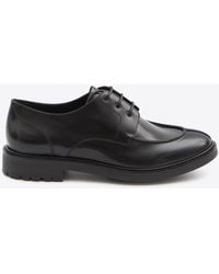 Saint Laurent - Lino Calf Leather Derby Shoes - Lyst
