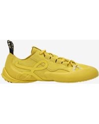 Loewe - Grip Suede Low-Top Sneakers - Lyst