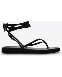 Tory Burch - Suede Sandals - Lyst