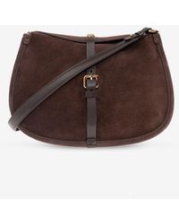 Etro - Medium Pony Suede Shoulder Bag - Lyst