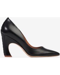 Chloé - Oli 80 Leather Pumps - Lyst