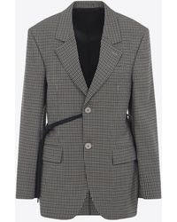 Balenciaga - Wrap Single-Breasted Tailored Jacket - Lyst