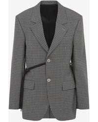 Balenciaga - Wrap Single-Breasted Tailored Jacket - Lyst
