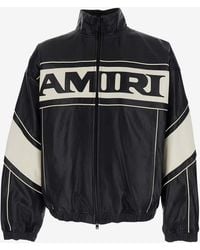 Amiri - Leather Jacket - Lyst