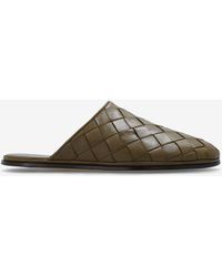 Bottega Veneta - Sunday Intrecciato Leather Slippers - Lyst