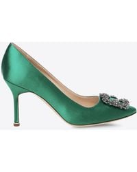 Manolo Blahnik - Hangisi Décolleté - Lyst