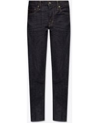Tom Ford - Logo Patch Slim-Fit Jeans - Lyst