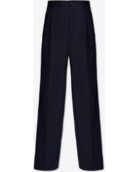Etro - Straight-Leg Tailored Wool Pants - Lyst