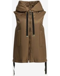 Max Mara - Water-Repellent Zip-Up Vest - Lyst