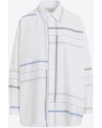 Bottega Veneta - Handkerchief Long-Sleeved Shirt - Lyst