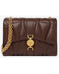 Versace - Kleio Quilted Leather Crossbody Bag - Lyst