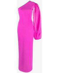 Solace London - Hudson One-Shoulder Maxi Dress - Lyst