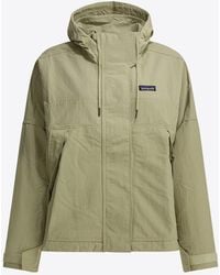Patagonia - Logo-Patched Zip-Up Jacket - Lyst