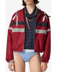 Miu Miu - Technical Zip-Up Jacket - Lyst