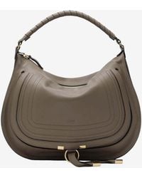 Chloé - Marcie Leather Top Handle Bag - Lyst