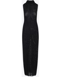 Jean Paul Gaultier - Sequin-Embellished Mesh Maxi Dress - Lyst