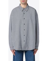 New Amsterdam Surf Association - Checked Buttoned Shirt - Lyst