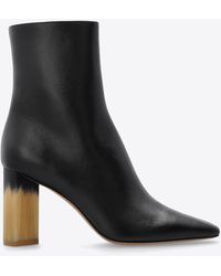 Chloé - Georgia 85 Leather Ankle Boots - Lyst