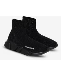 knee high balenciaga sneakers