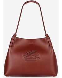 Etro - Libra Leather Shoulder Bag - Lyst