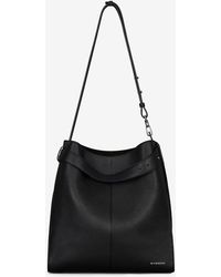 Givenchy - Medium Grained Leather Belted Shoulder Bag - Lyst